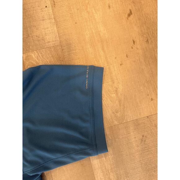 Columbia PFG Polo Shirt Mens 3XL Blue Omni-Shade Performance Fishing Golf - Picture 4 of 8